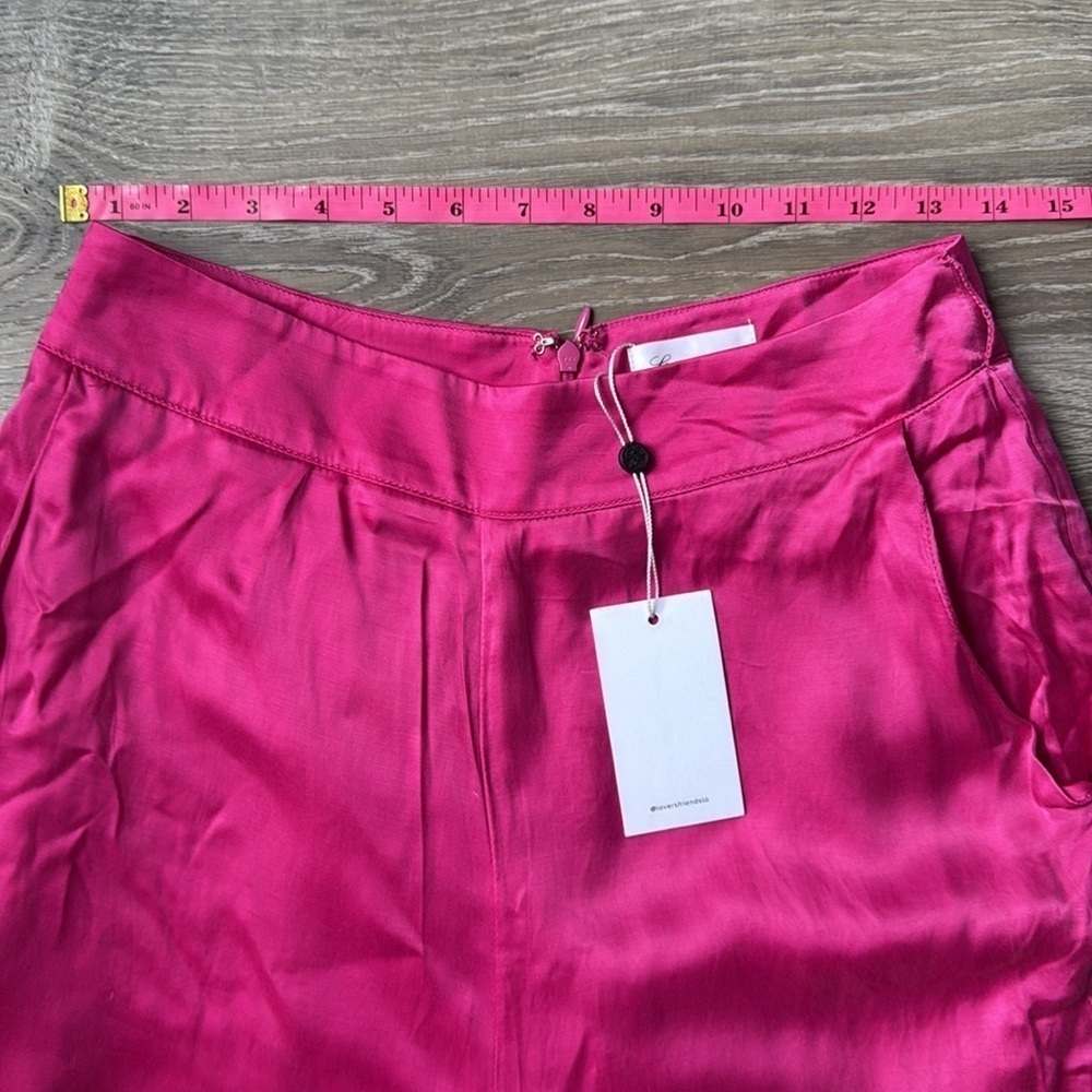 NEW LOVERS AND FRIENDS Ariana Pant in Hot Magenta Small - Picture 9 of 12